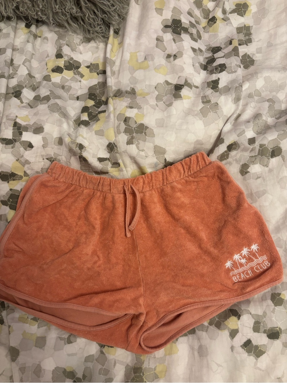 PRIMARK 11-12 YRS Womens Beach Cloth Shorts — Orange